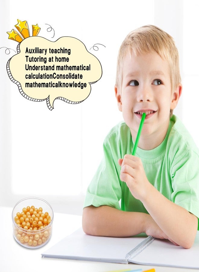 LEADER JOY Montessori Math Materials 100 Golden Beads Unitsfor Early Preschool Learning Toy - Image 4